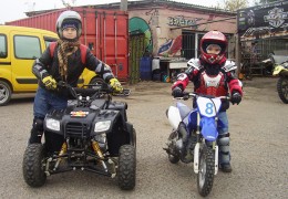 Обучение детей от 7-ми лет езде на мотоцикле. Детская мотошкола в Одессе.